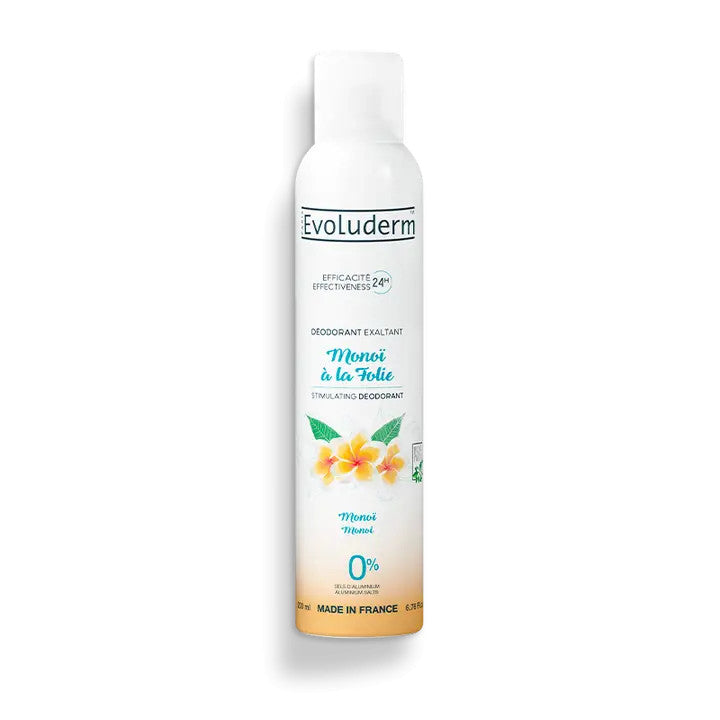 Déodorant Exaltant Monoï à la Folie (200 ml) - Evoluderm
