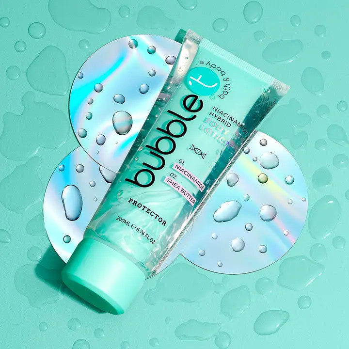 Duo Lait Corporel Niacinamide & Beurre de Karité (200 ml) - Bubble T