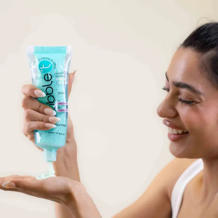 Duo Lait Corporel Niacinamide & Beurre de Karité (200 ml) - Bubble T