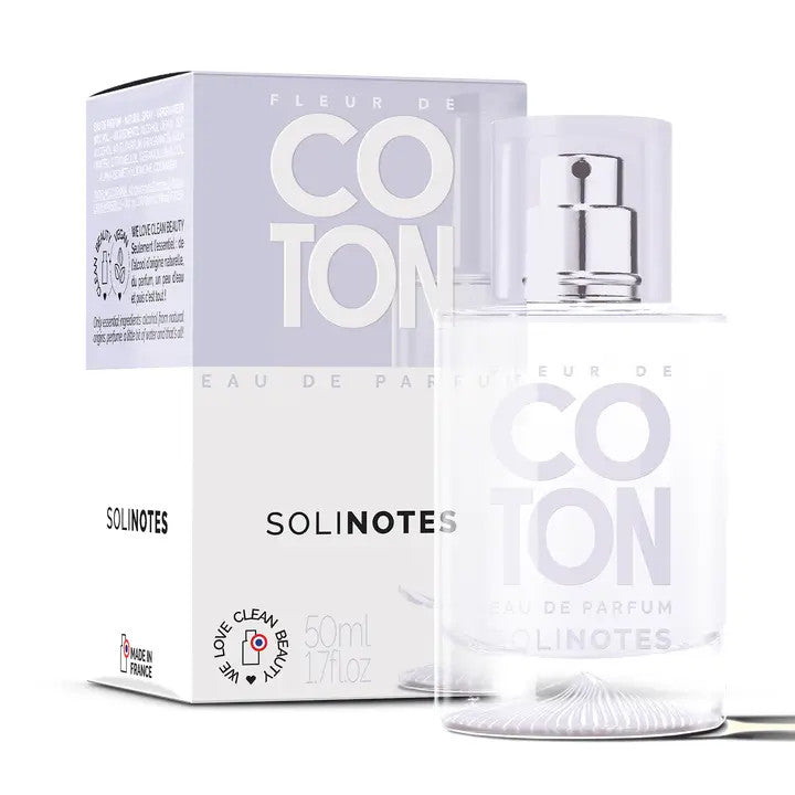 Eau de Parfum Fleur de Coton (50 ml) - Solinotes