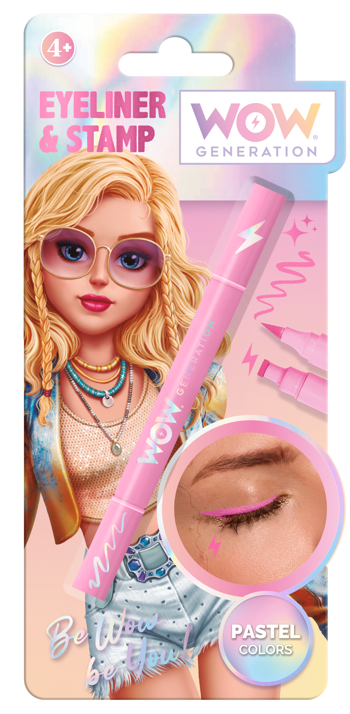 Eyeliner pastel avec tampon - WOW GENERATION