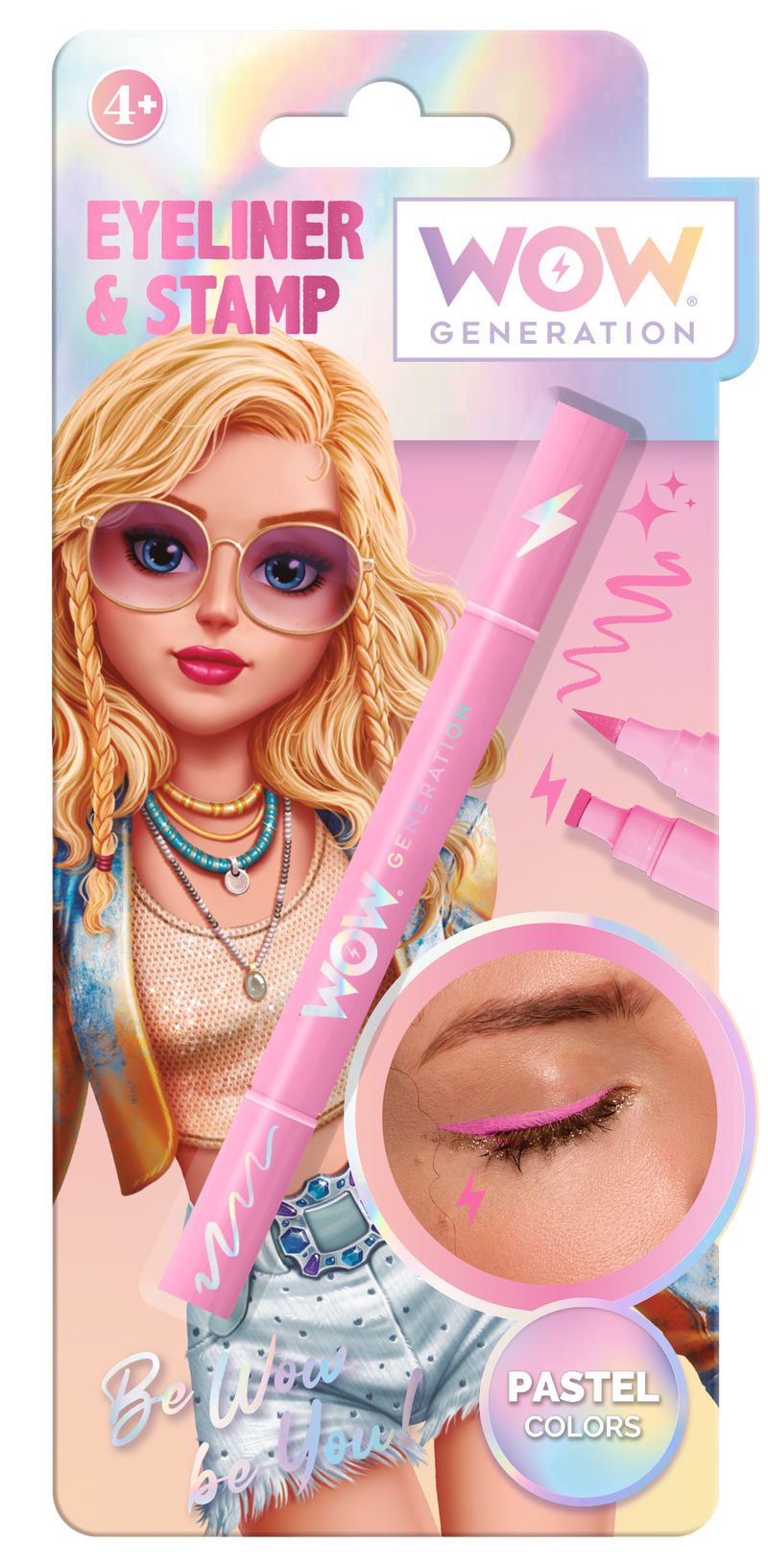 Eyeliner pastel avec tampon - WOW GENERATION