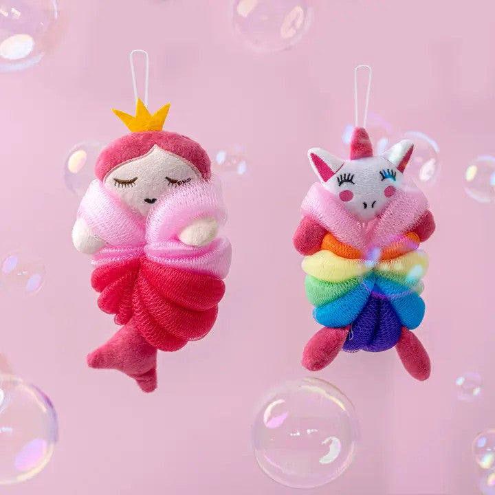 Éponge de Bain Licorne ou Sirène - Martinelia