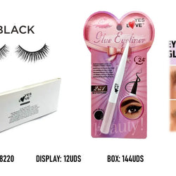Eyeliner Magnétique 2x1 pour Cils - Yes Love Cosmetics