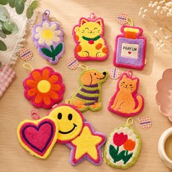 Essuie-mains Coréen Chat mignon -Serviette Happy Hands