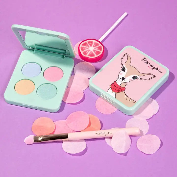 Fards à Paupières Vegan - Palette 4 Couleurs - Rosajou