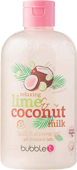 Gel Bain & Douche Noix de Coco & Citron Vert (500 ml) - Bubble T