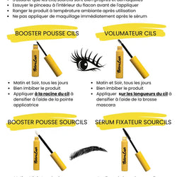 Gel Fixateur Sourcils - Gel sculptant - S2Z Cosmetics