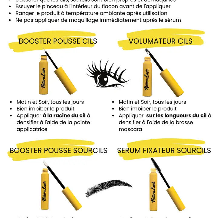 Gel Fixateur Sourcils - Gel sculptant - S2Z Cosmetics