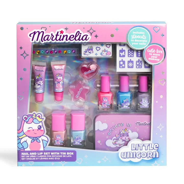 Grand Set Beauté Ongles & Lèvres Licorne - Martinelia