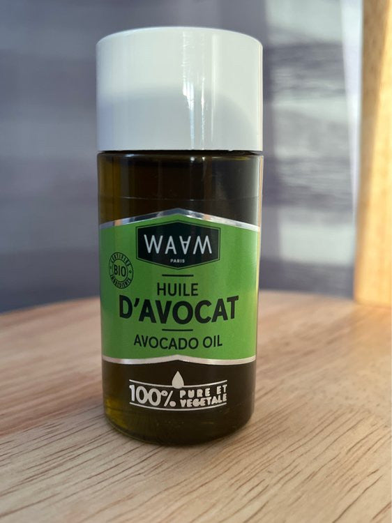 Huile d'Avocat Bio (50 ml) - WAAM