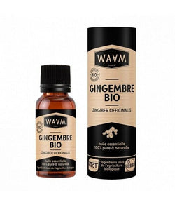Huile Essentielle de Gingembre BIO (10 ml) - WAAM