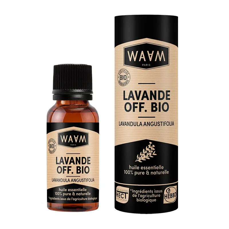 Huile Essentielle de Lavande Officinale BIO (10 ml) - WAAM