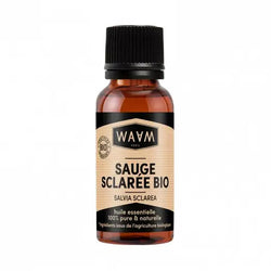 Huile Essentielle de Sauge Sclarée Bio (10 ml) - WAAM
