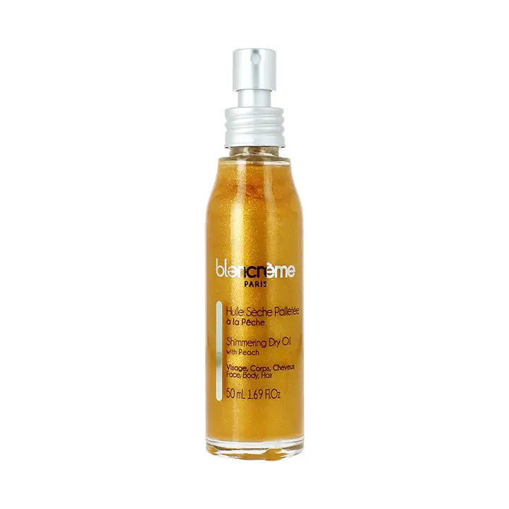 Huile Sèche Scintillante Pêche (50 ml) - Blancrème