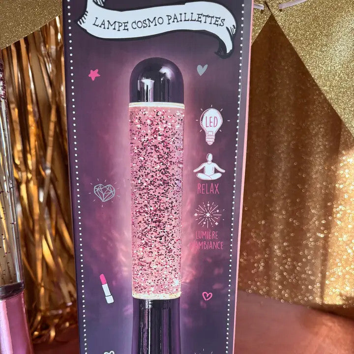Lampe Lava Cosmo Paillettes - Les Vilaines Filles