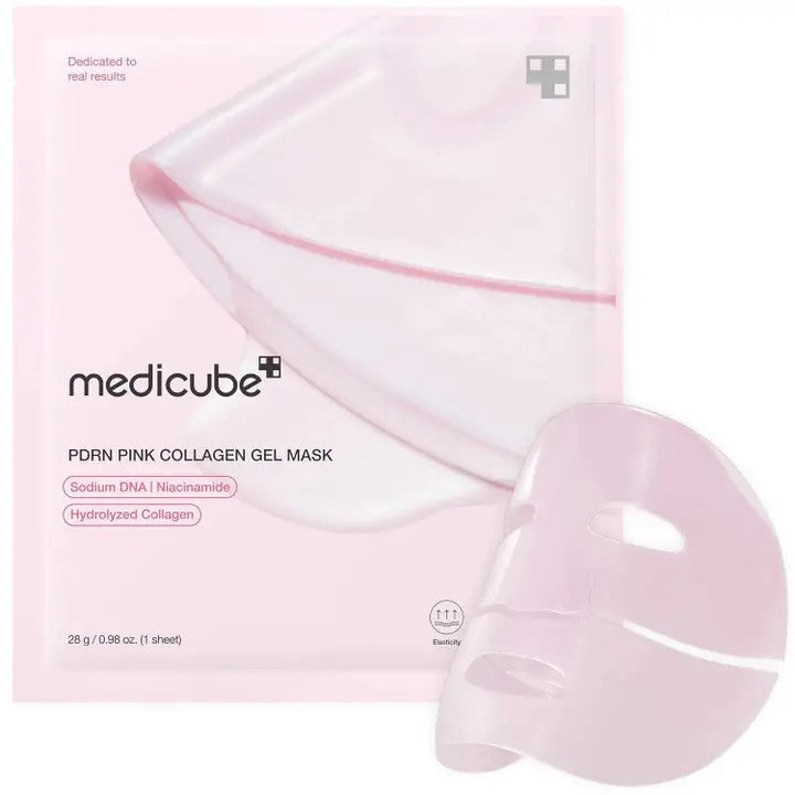 Masque Gelée Collagène Rose PDRN (1 Feuille) - Medicube