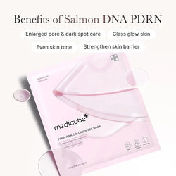 Masque Gelée Collagène Rose PDRN (1 Feuille) - Medicube