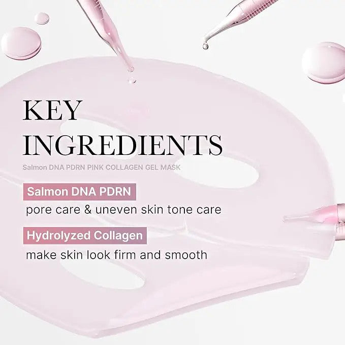 Masque Gelée Collagène Rose PDRN (1 Feuille) - Medicube
