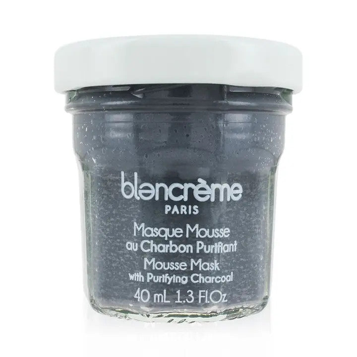 Masque Mousse Visage au Charbon (40 ml) - Blancrème
