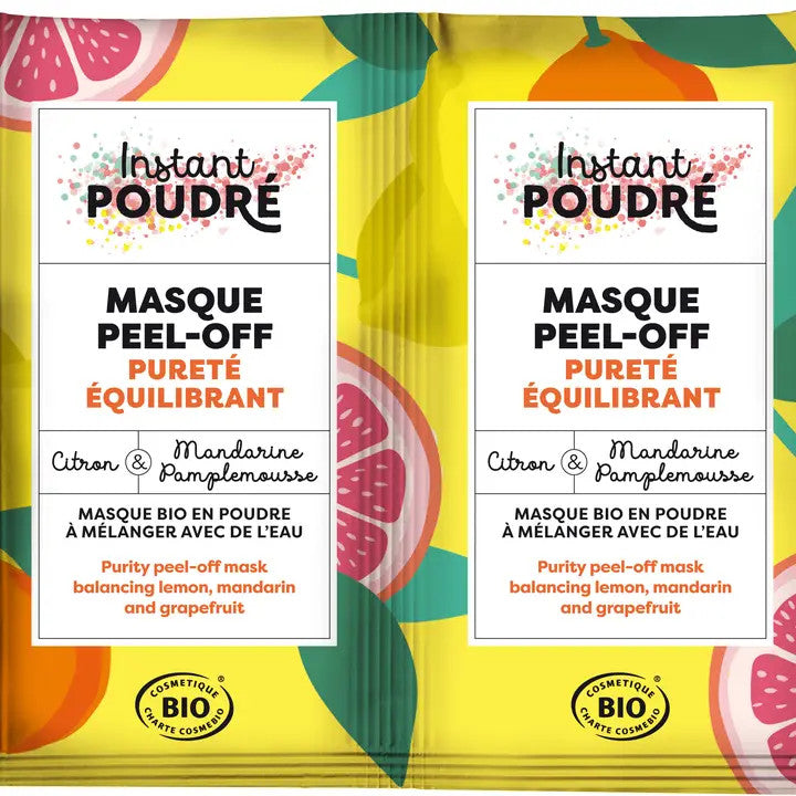 Masque Peel Off Pureté Équilibrant Bio - Instant Poudre