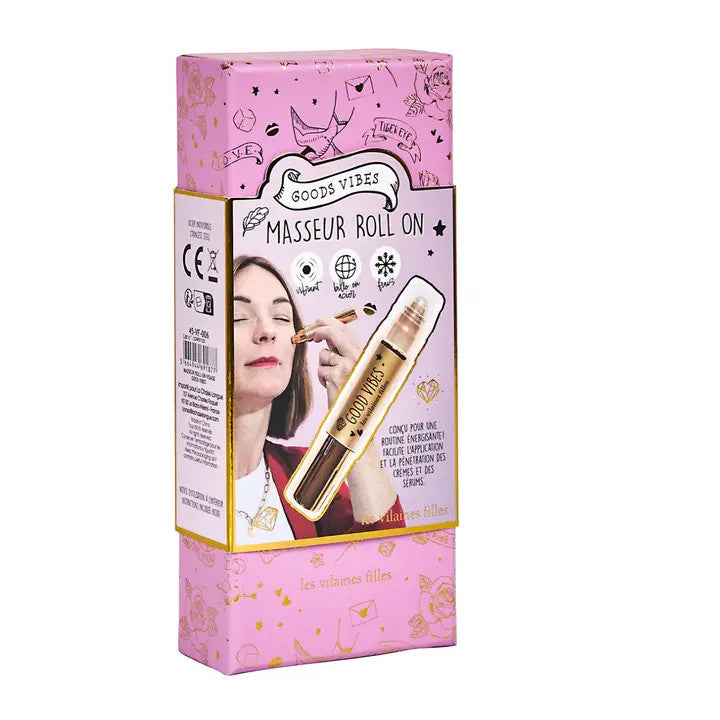 Masseur roll-on pour visage Good Vibes - Les Vilaines Filles