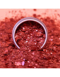 Paillettes écologiques rouges nacrées - Sisi La Paillette