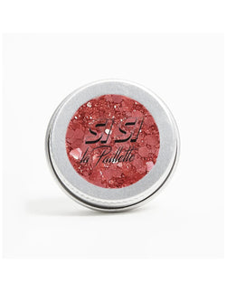 Paillettes écologiques rouges nacrées - Sisi La Paillette