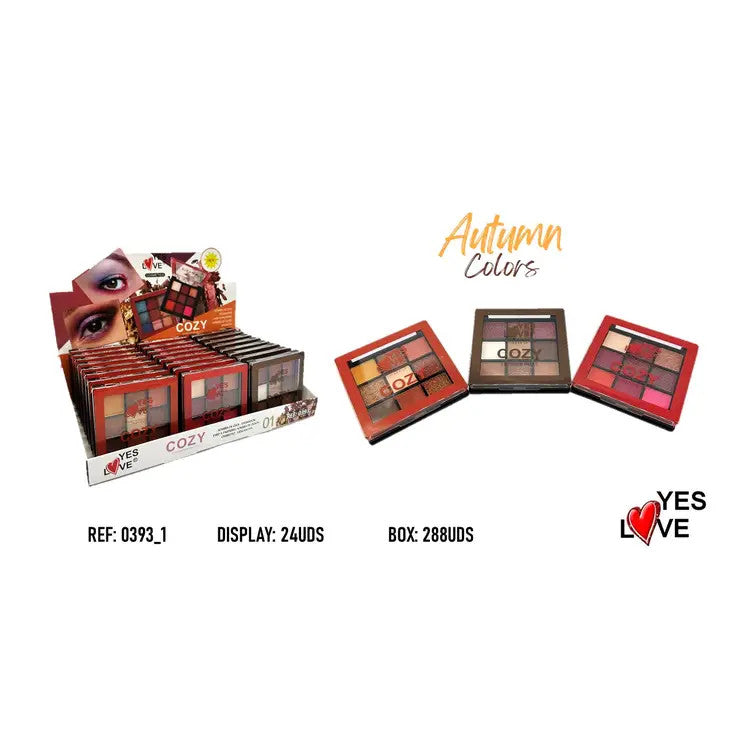 Palette de Fards à Paupières Eye Shadow Mix Cozy - Yes Love