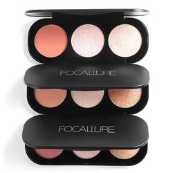 Palette Fards à Joues & Surligneurs (10,5 g) - Focallure