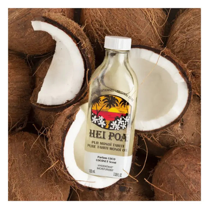 Pur Monoï de Tahiti AO Coco (100 ml) - Hei Poa