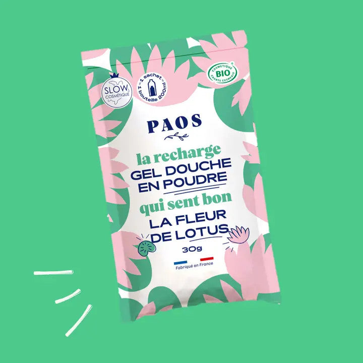 Recharge Gel Douche Fleur de Coton - PAOS