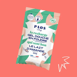 Recharge Gel Douche Lait d'Amande - PAOS