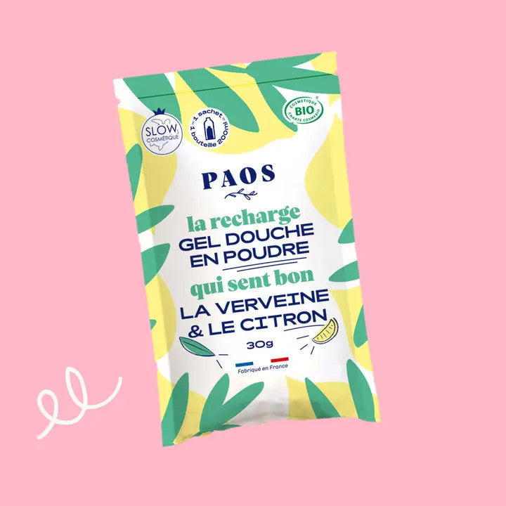 Recharge Gel Douche Verveine Citron - PAOS