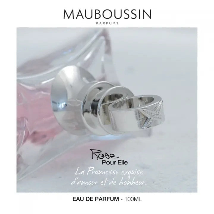 Rose Pour Elle Eau de Parfum (100 ml) - Mauboussin Parfums