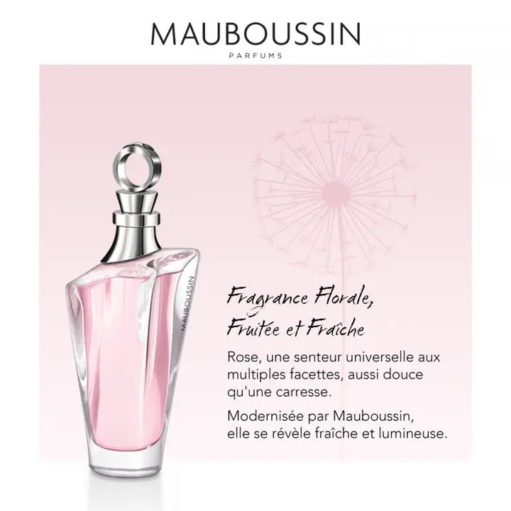 Rose Pour Elle Eau de Parfum (100 ml) - Mauboussin Parfums