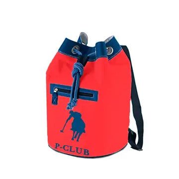 Sac à dos P-Club Rouge/Bleu - ALBAsrls