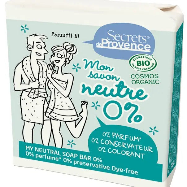 Savon Bio Neutre Sans Parfum - Secrets de Provence