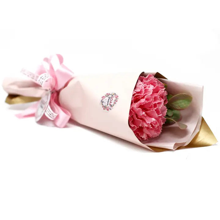 Savon et Nettoyant Mains Grand Bouquet d'Œillets (26 cm) - Soap Flower
