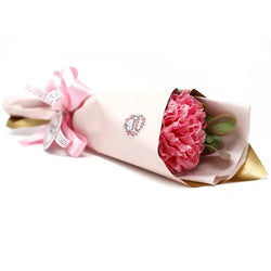 Savon et Nettoyant Mains Grand Bouquet d'Œillets (26 cm) - Soap Flower