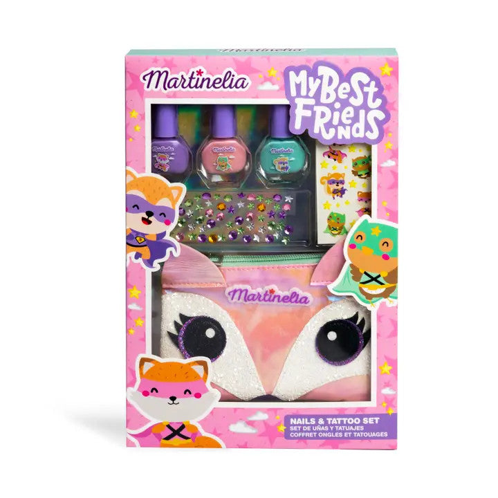Set Vernis & Tatouages pour Enfant - Martinelia