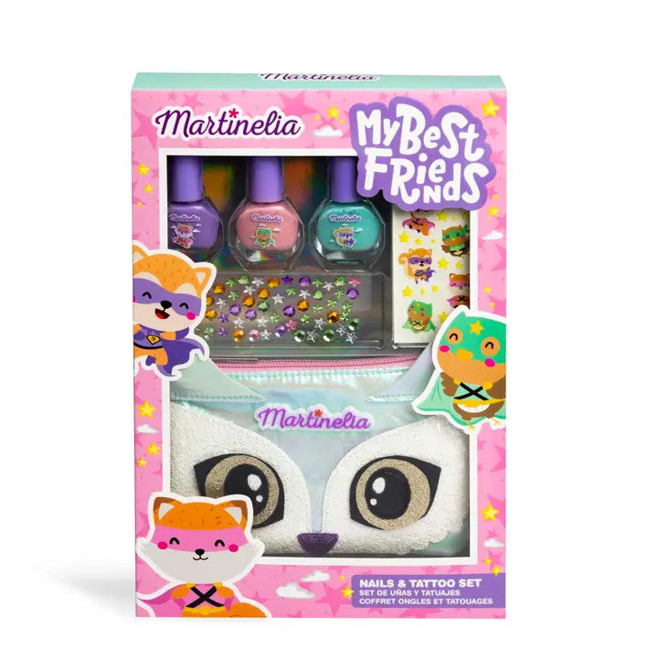 Set Vernis & Tatouages pour Enfant - Martinelia
