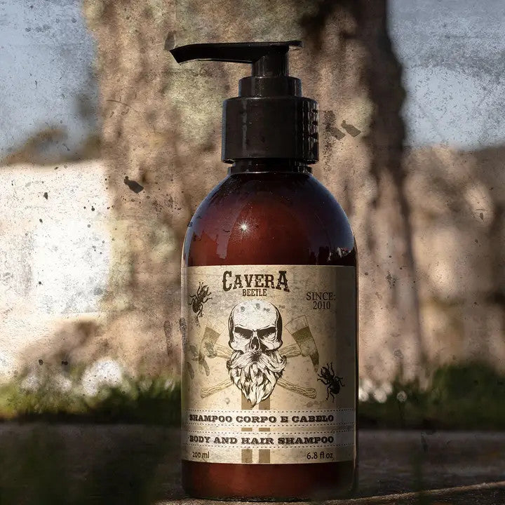 Shampooing Corps et Cheveux 2-en-1 (200 ml) - Cavera Beetle