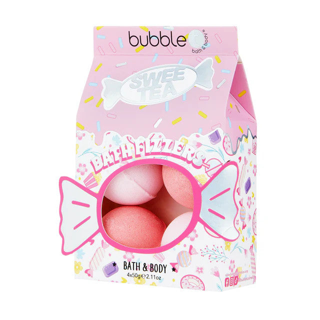 Sweetea Bath Fizzers (4x50g) - Bubble T