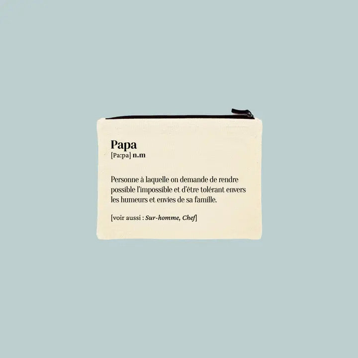 Trousse Papa en Coton Bio - Family Impact Stories