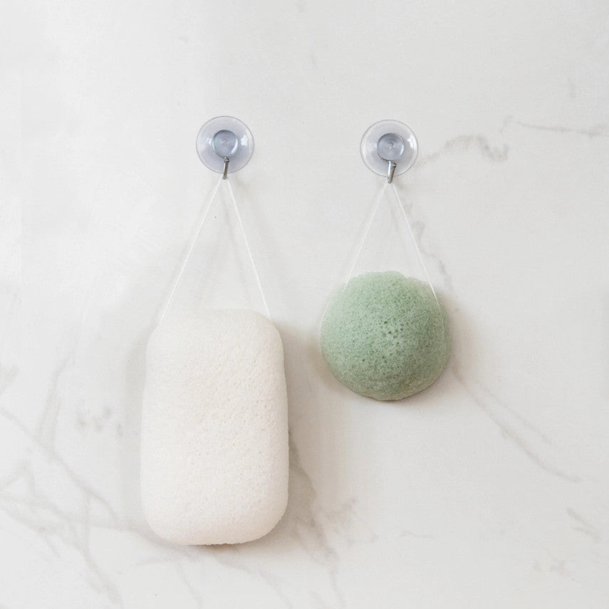 Ventouse à Crochet avec Filet Sauve-Savon en Coton Bio - Chamarrel